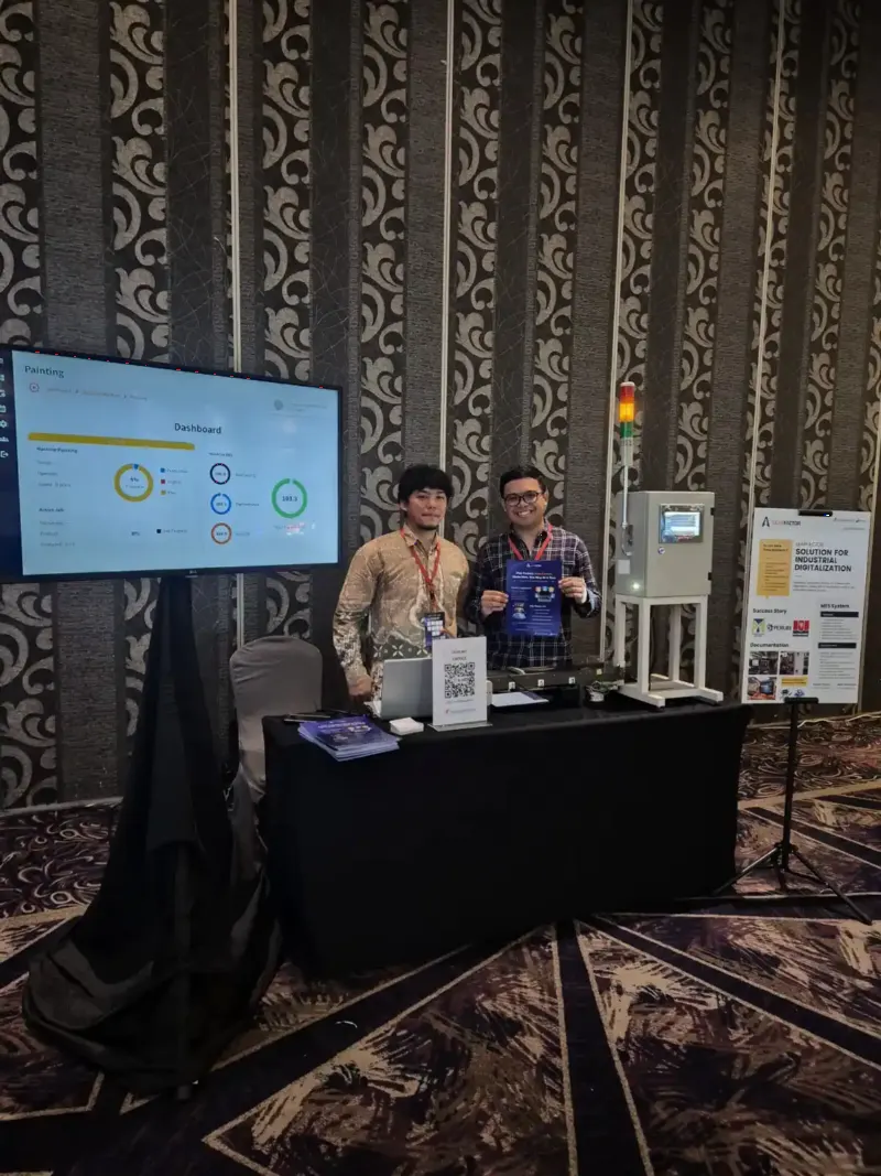 Dashboard monitoring Leapfactor dipamerkan pada ajang Tecnovate